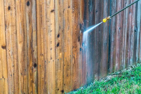 Cost of Fence Pressure Washing in Camas