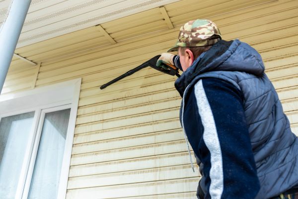 Vinyl Siding Pressure Cleaning in Camas