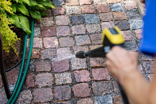 Cost of Paver Sidewalk Cleaning in Camas